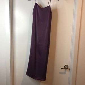 madewell apron slip dress
